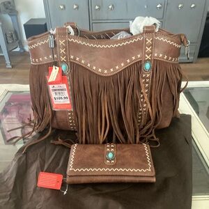 Montanawest purse fringe